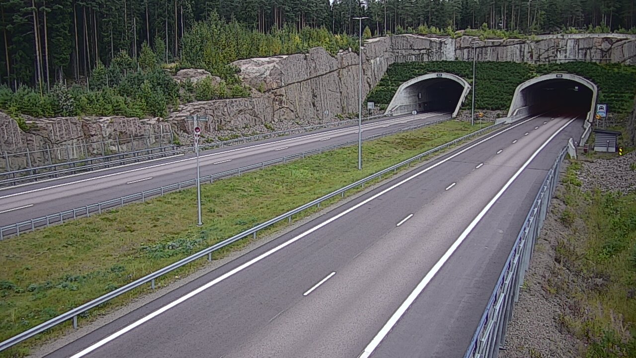 Kelikamerat Kuva Tie 7 Virolahti, Vaalimaan tunneli, suuaukko länsi, Virolahti, Kymenlaakso