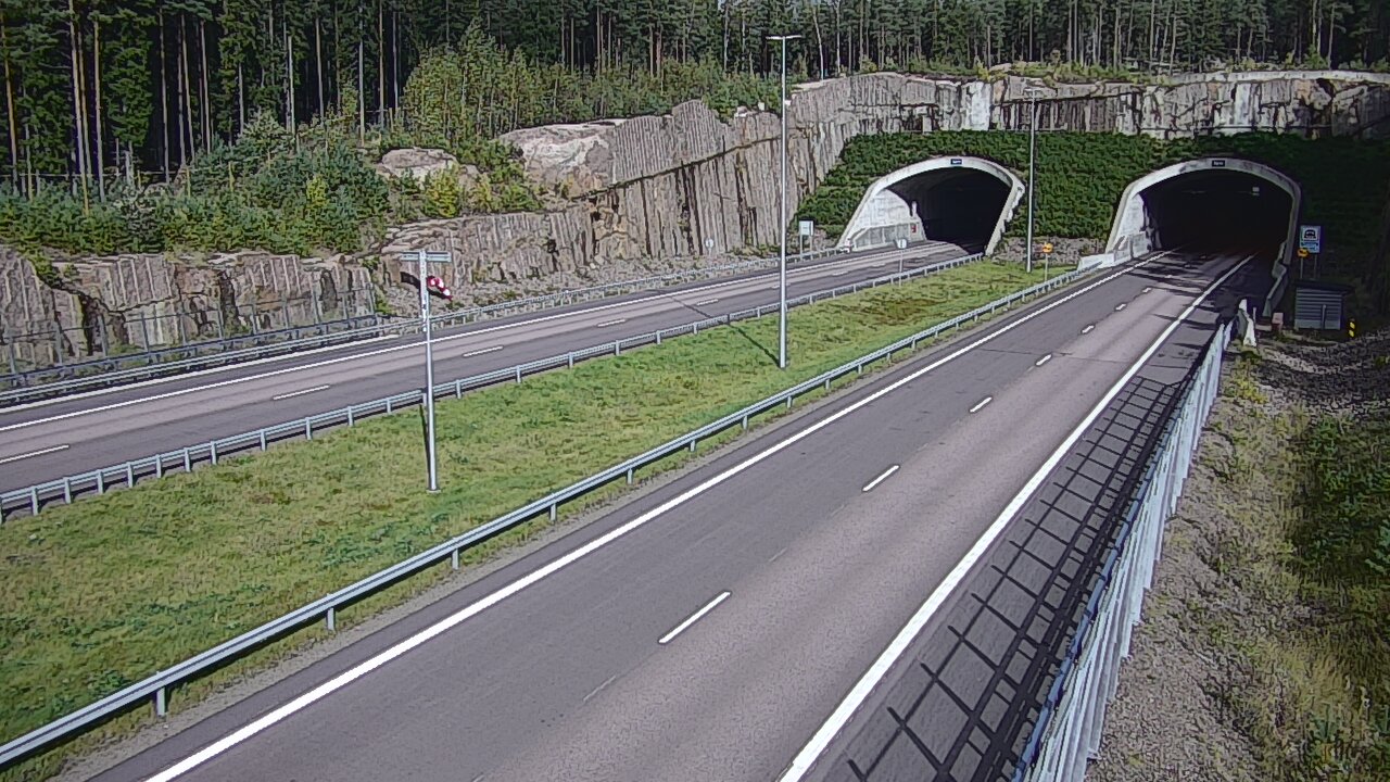 Kelikamerat Kuva Tie 7 Virolahti, Vaalimaan tunneli, suuaukko länsi, Virolahti, Kymenlaakso
