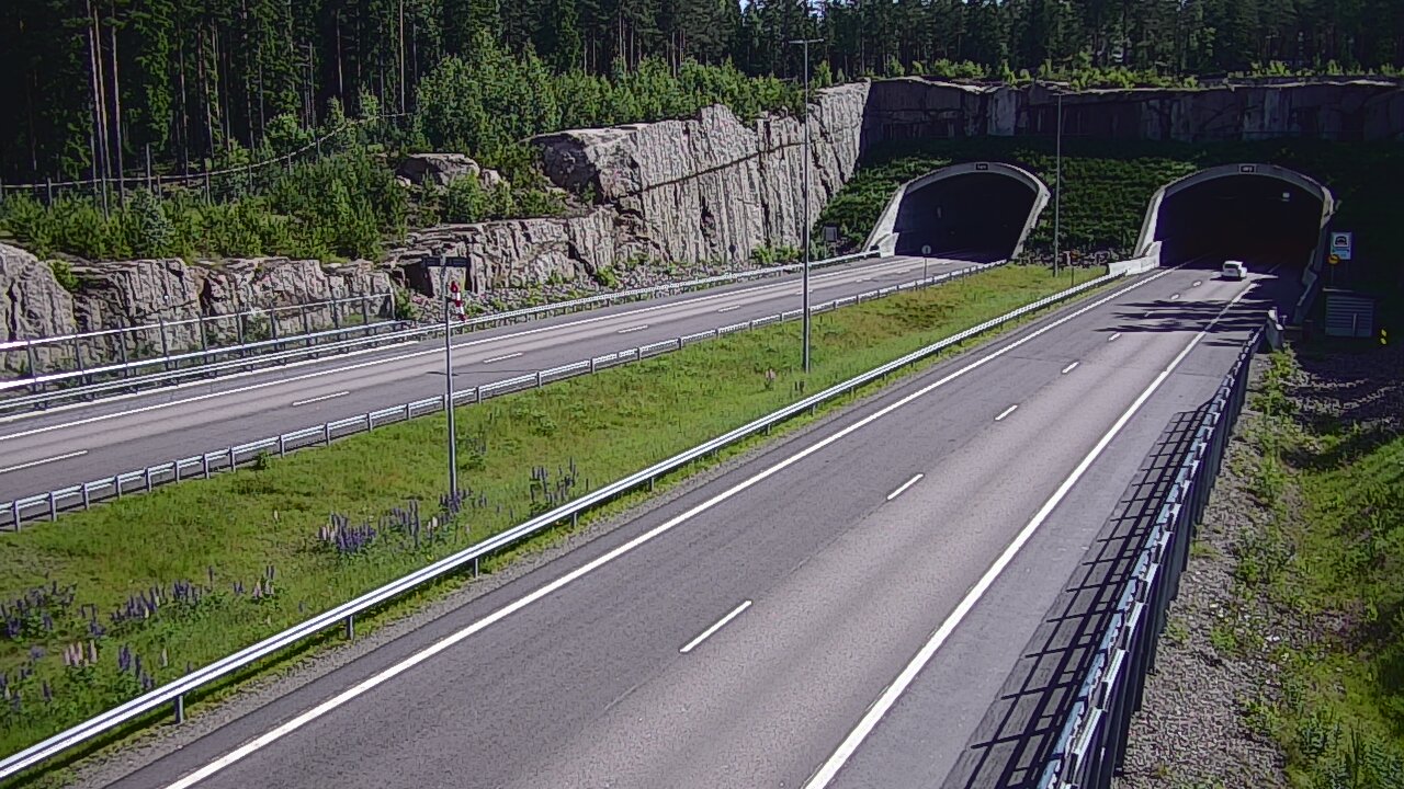Kelikamerat Kuva Tie 7 Virolahti, Vaalimaan tunneli, suuaukko länsi, Virolahti, Kymenlaakso