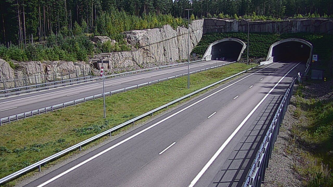 Kelikamerat Kuva Tie 7 Virolahti, Vaalimaan tunneli, suuaukko länsi, Virolahti, Kymenlaakso