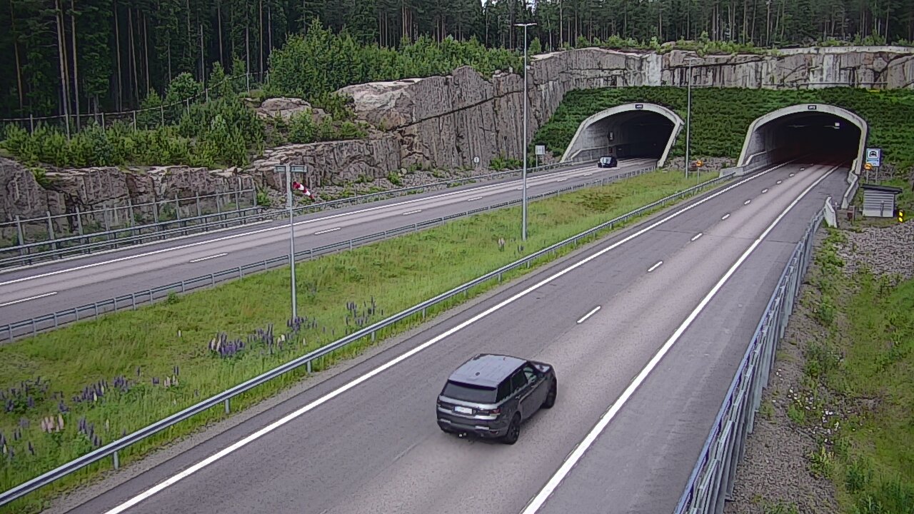 Kelikamerat Kuva Tie 7 Virolahti, Vaalimaan tunneli, suuaukko länsi, Virolahti, Kymenlaakso