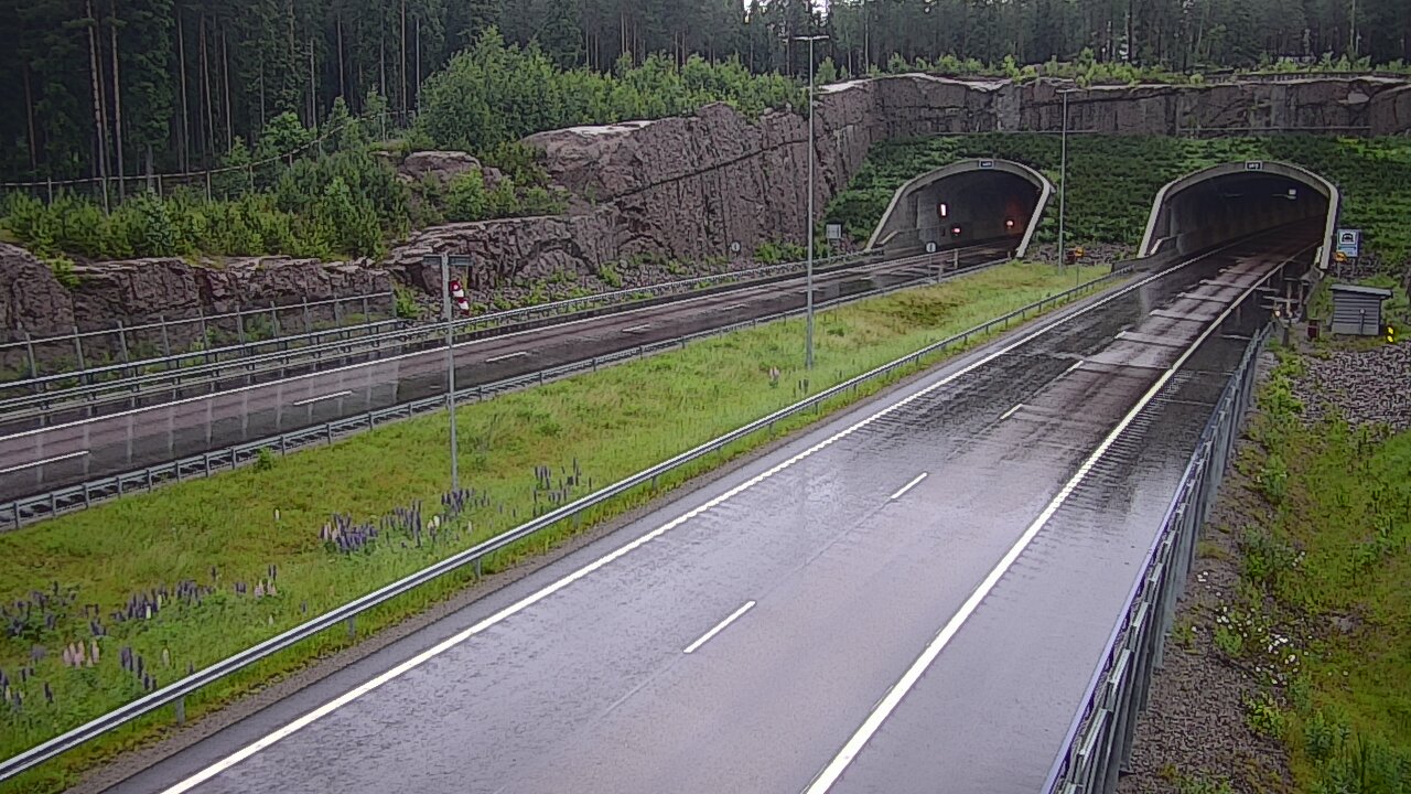 Kelikamerat Kuva Tie 7 Virolahti, Vaalimaan tunneli, suuaukko länsi, Virolahti, Kymenlaakso