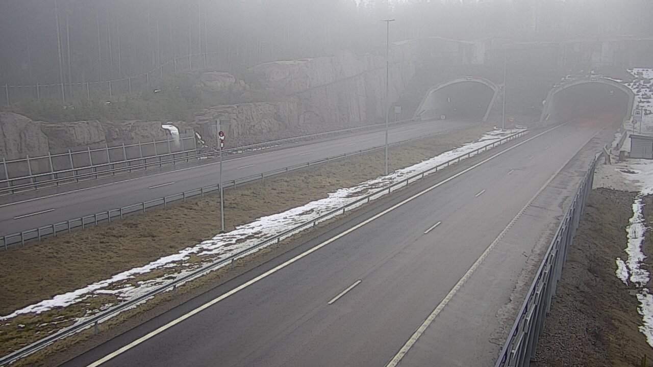 Kelikamerat Kuva Tie 7 Virolahti, Vaalimaan tunneli, suuaukko länsi, Virolahti, Kymenlaakso