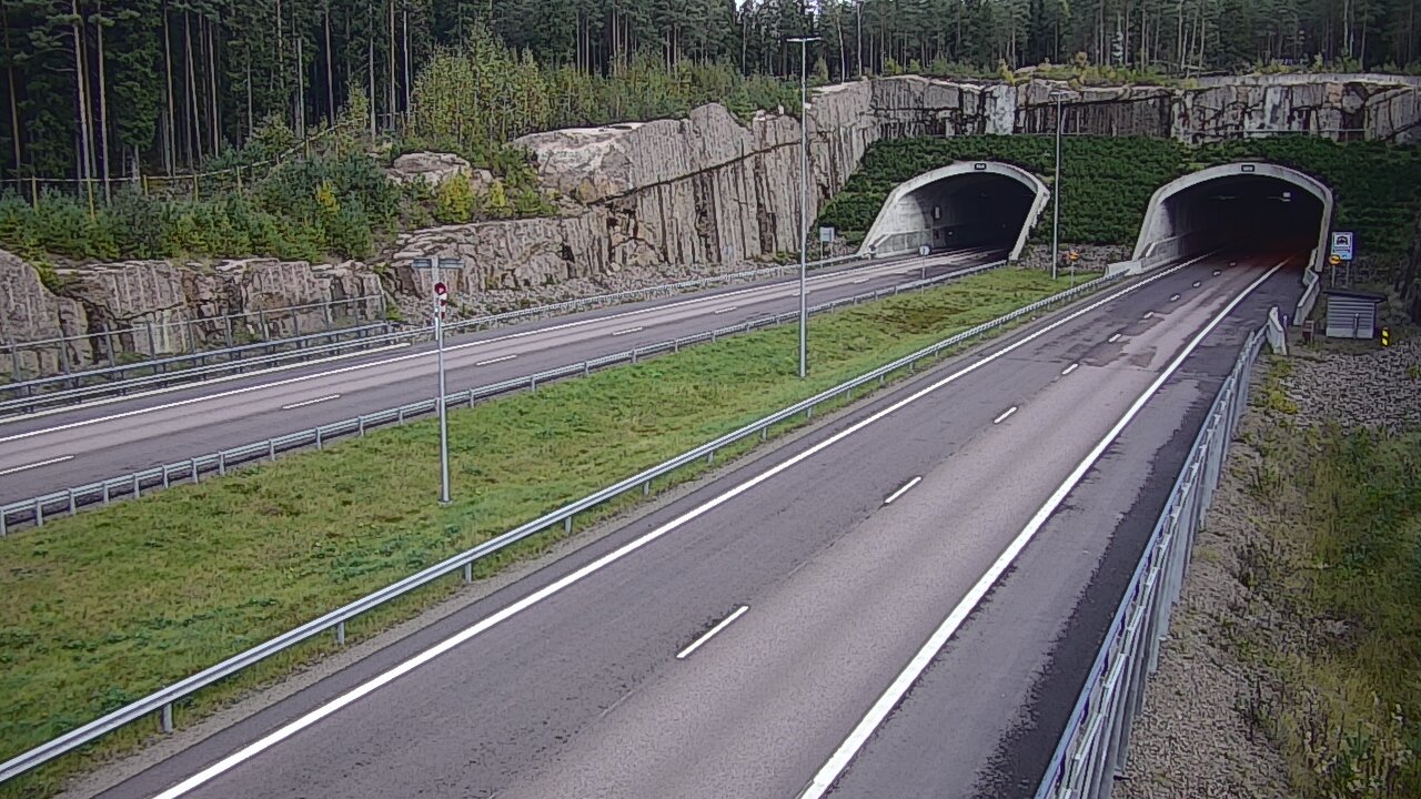 Kelikamerat Kuva Tie 7 Virolahti, Vaalimaan tunneli, suuaukko länsi, Virolahti, Kymenlaakso