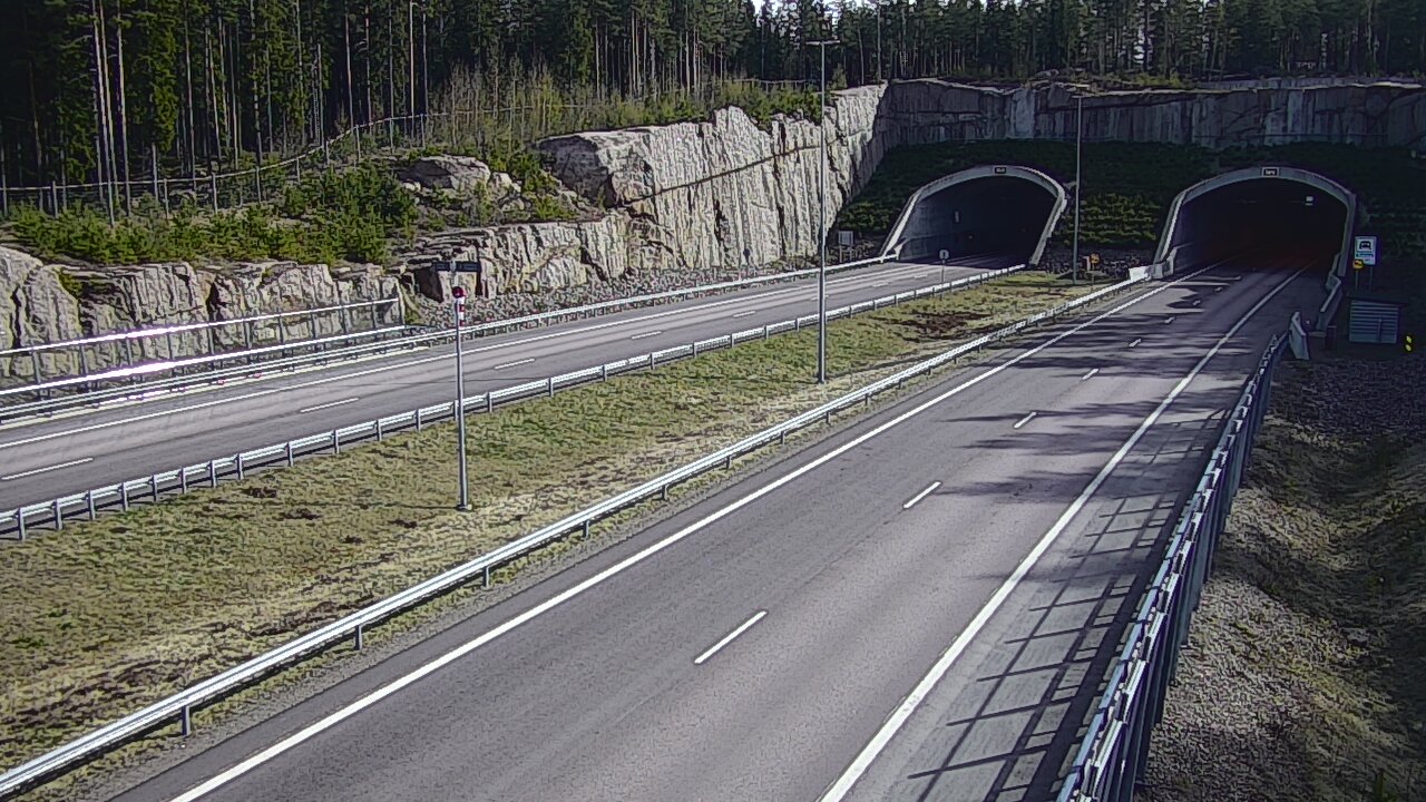 Kelikamerat Kuva Tie 7 Virolahti, Vaalimaan tunneli, suuaukko länsi, Virolahti, Kymenlaakso