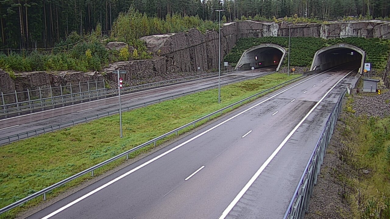 Kelikamerat Kuva Tie 7 Virolahti, Vaalimaan tunneli, suuaukko länsi, Virolahti, Kymenlaakso
