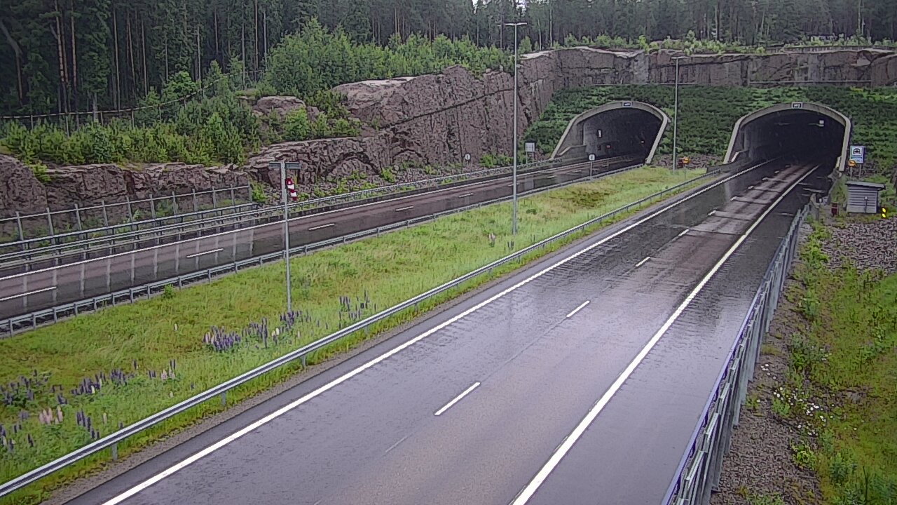 Kelikamerat Kuva Tie 7 Virolahti, Vaalimaan tunneli, suuaukko länsi, Virolahti, Kymenlaakso