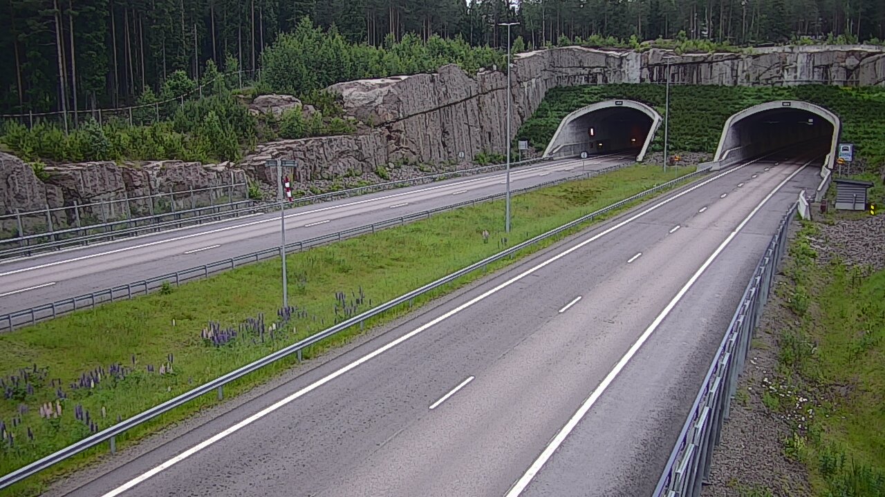 Kelikamerat Kuva Tie 7 Virolahti, Vaalimaan tunneli, suuaukko länsi, Virolahti, Kymenlaakso