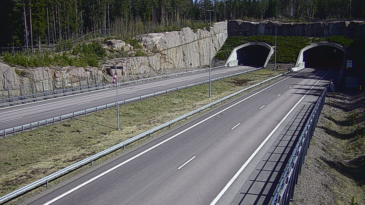 Kelikamerat Kuva Tie 7 Virolahti, Vaalimaan tunneli, suuaukko länsi, Virolahti, Kymenlaakso