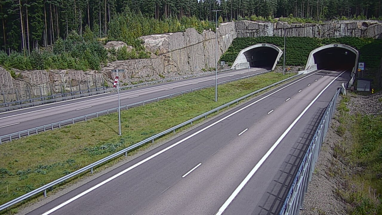 Kelikamerat Kuva Tie 7 Virolahti, Vaalimaan tunneli, suuaukko länsi, Virolahti, Kymenlaakso