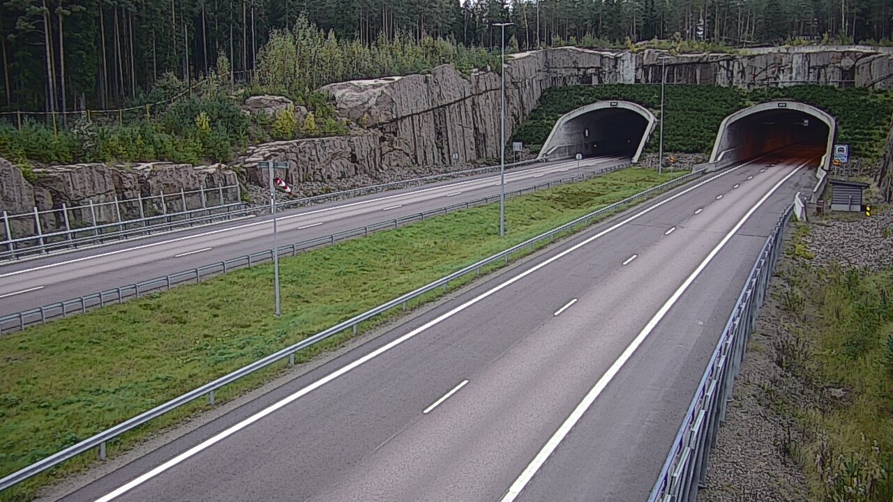 Kelikamerat Kuva Tie 7 Virolahti, Vaalimaan tunneli, suuaukko länsi, Virolahti, Kymenlaakso