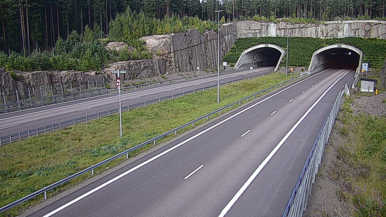 Kelikamerat Kuva Tie 7 Virolahti, Vaalimaan tunneli, suuaukko länsi, Virolahti, Kymenlaakso