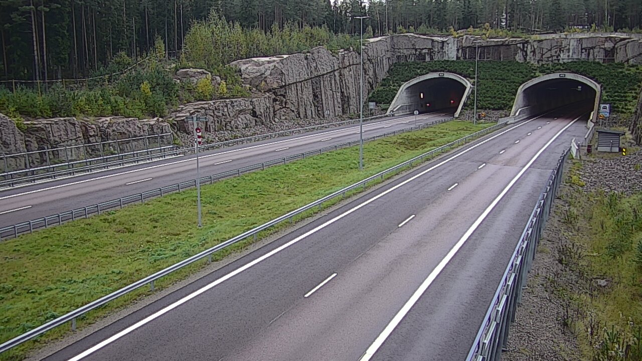 Kelikamerat Kuva Tie 7 Virolahti, Vaalimaan tunneli, suuaukko länsi, Virolahti, Kymenlaakso