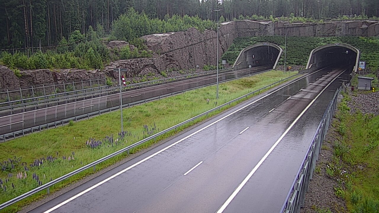 Kelikamerat Kuva Tie 7 Virolahti, Vaalimaan tunneli, suuaukko länsi, Virolahti, Kymenlaakso