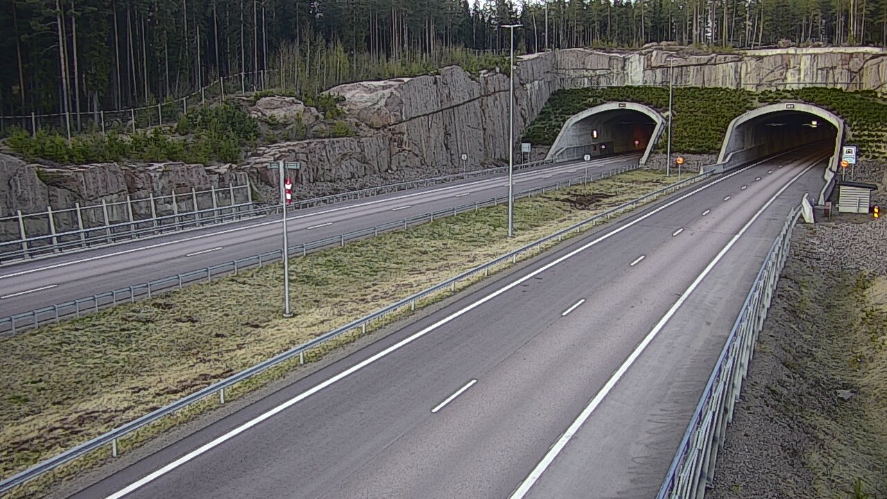 Kelikamerat Kuva Tie 7 Virolahti, Vaalimaan tunneli, suuaukko länsi, Virolahti, Kymenlaakso