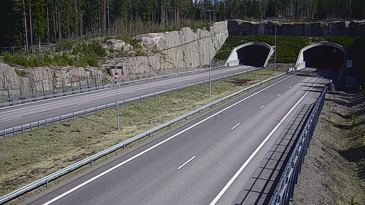 Kelikamerat Kuva Tie 7 Virolahti, Vaalimaan tunneli, suuaukko länsi, Virolahti, Kymenlaakso