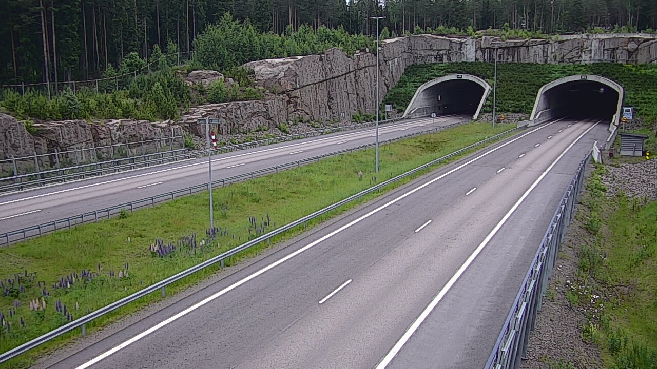 Kelikamerat Kuva Tie 7 Virolahti, Vaalimaan tunneli, suuaukko länsi, Virolahti, Kymenlaakso