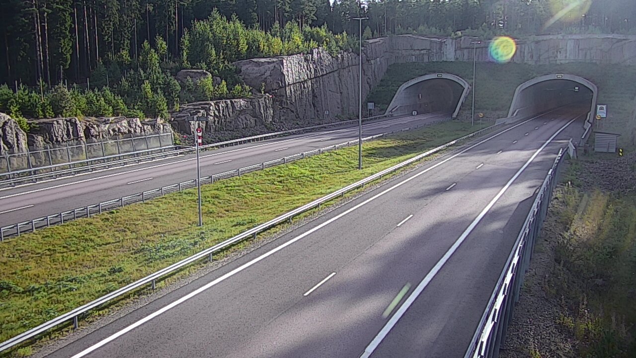 Kelikamerat Kuva Tie 7 Virolahti, Vaalimaan tunneli, suuaukko länsi, Virolahti, Kymenlaakso