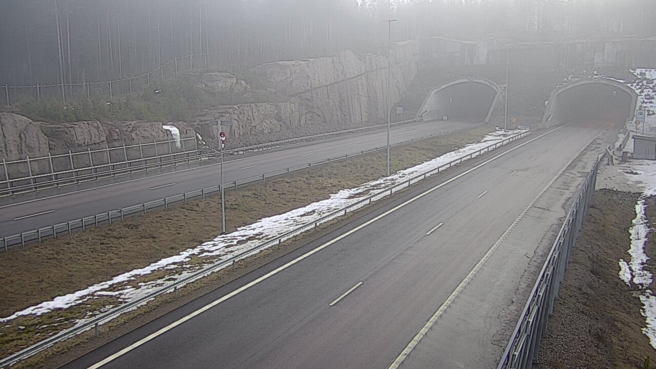 Kelikamerat Kuva Tie 7 Virolahti, Vaalimaan tunneli, suuaukko länsi, Virolahti, Kymenlaakso