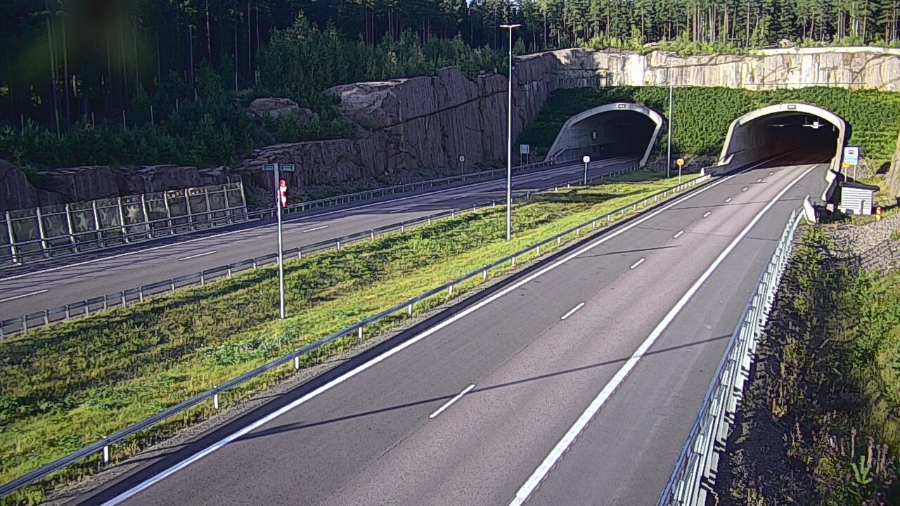 Kelikamerat Kuva Tie 7 Virolahti, Vaalimaan tunneli, suuaukko länsi, Virolahti, Kymenlaakso