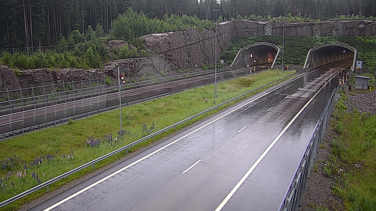 Kelikamerat Kuva Tie 7 Virolahti, Vaalimaan tunneli, suuaukko länsi, Virolahti, Kymenlaakso