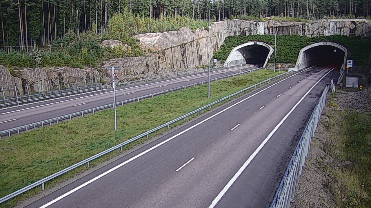 Kelikamerat Kuva Tie 7 Virolahti, Vaalimaan tunneli, suuaukko länsi, Virolahti, Kymenlaakso