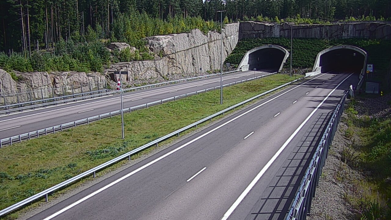 Kelikamerat Kuva Tie 7 Virolahti, Vaalimaan tunneli, suuaukko länsi, Virolahti, Kymenlaakso