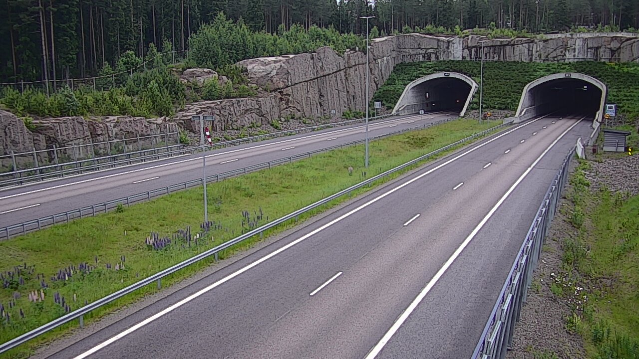 Kelikamerat Kuva Tie 7 Virolahti, Vaalimaan tunneli, suuaukko länsi, Virolahti, Kymenlaakso