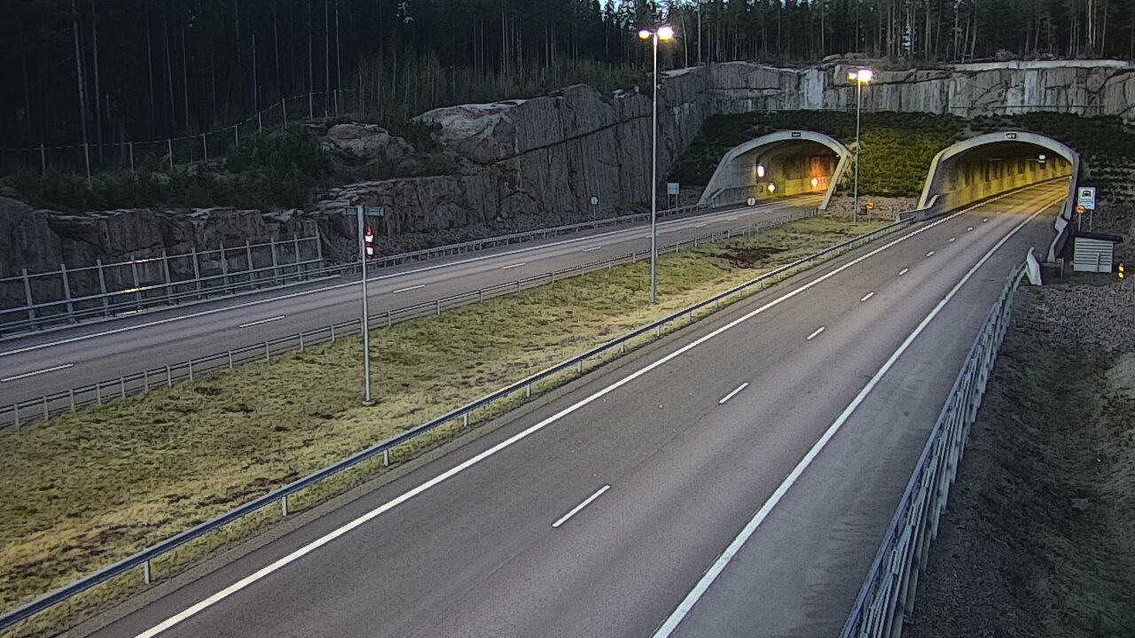 Kelikamerat Kuva Tie 7 Virolahti, Vaalimaan tunneli, suuaukko länsi, Virolahti, Kymenlaakso
