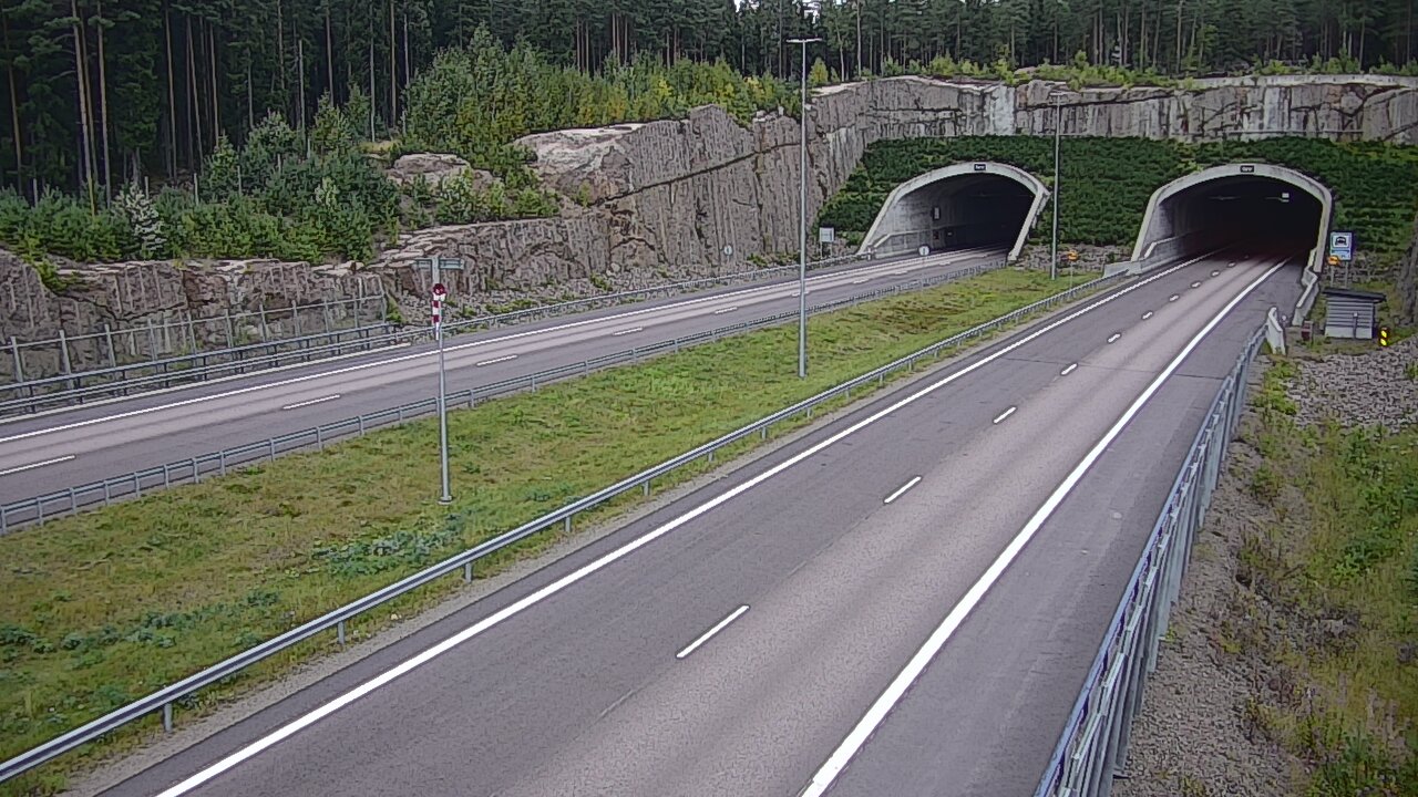 Kelikamerat Kuva Tie 7 Virolahti, Vaalimaan tunneli, suuaukko länsi, Virolahti, Kymenlaakso