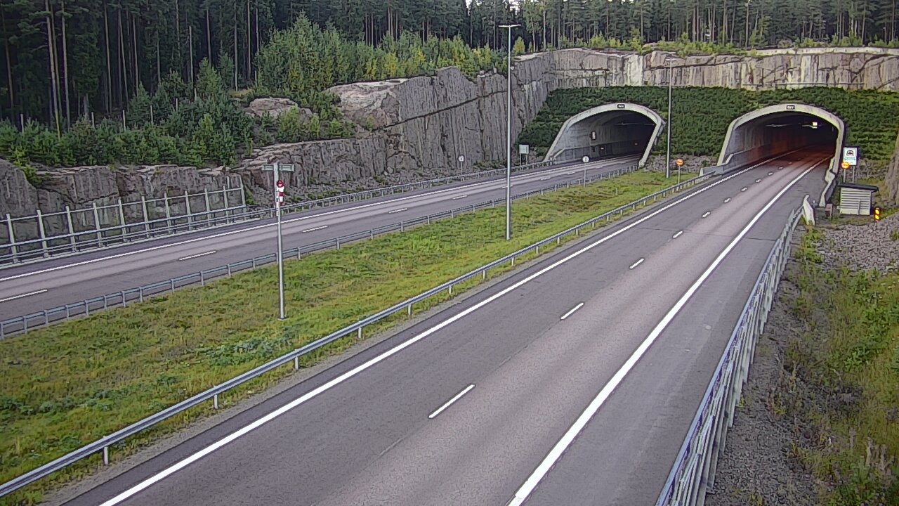 Kelikamerat Kuva Tie 7 Virolahti, Vaalimaan tunneli, suuaukko länsi, Virolahti, Kymenlaakso