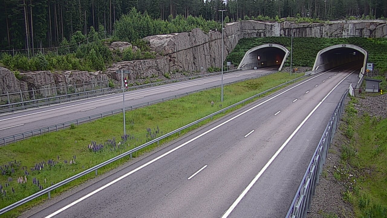 Kelikamerat Kuva Tie 7 Virolahti, Vaalimaan tunneli, suuaukko länsi, Virolahti, Kymenlaakso
