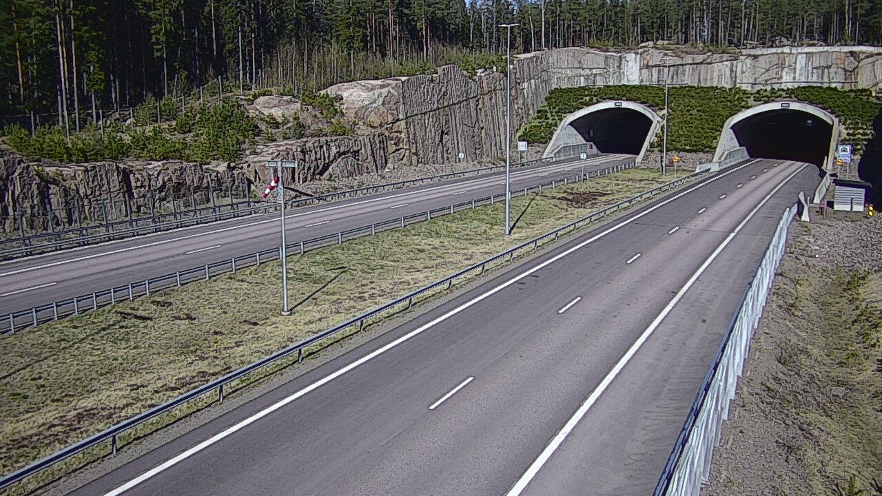 Kelikamerat Kuva Tie 7 Virolahti, Vaalimaan tunneli, suuaukko länsi, Virolahti, Kymenlaakso