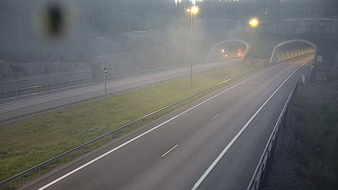 Kelikamerat Kuva Tie 7 Virolahti, Vaalimaan tunneli, suuaukko länsi, Virolahti, Kymenlaakso
