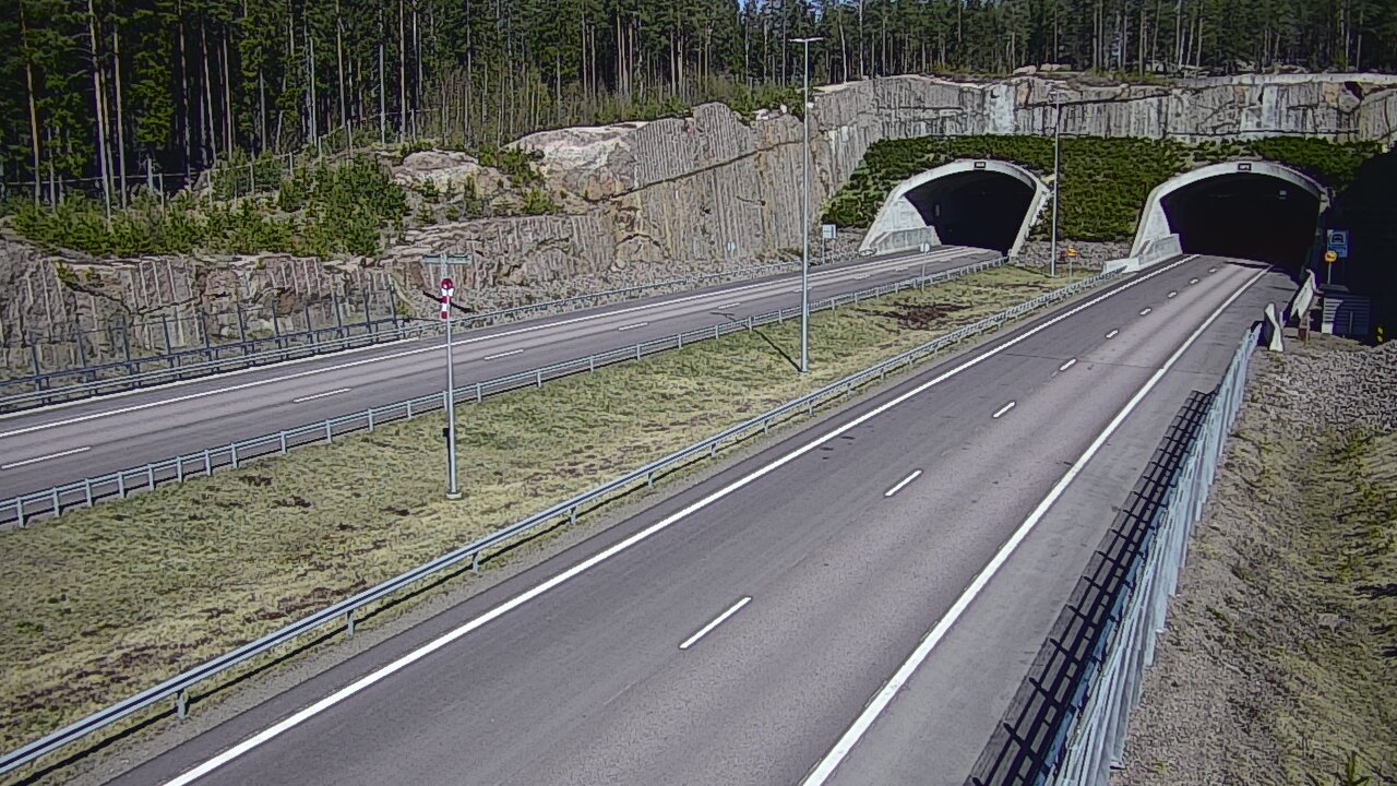 Kelikamerat Kuva Tie 7 Virolahti, Vaalimaan tunneli, suuaukko länsi, Virolahti, Kymenlaakso