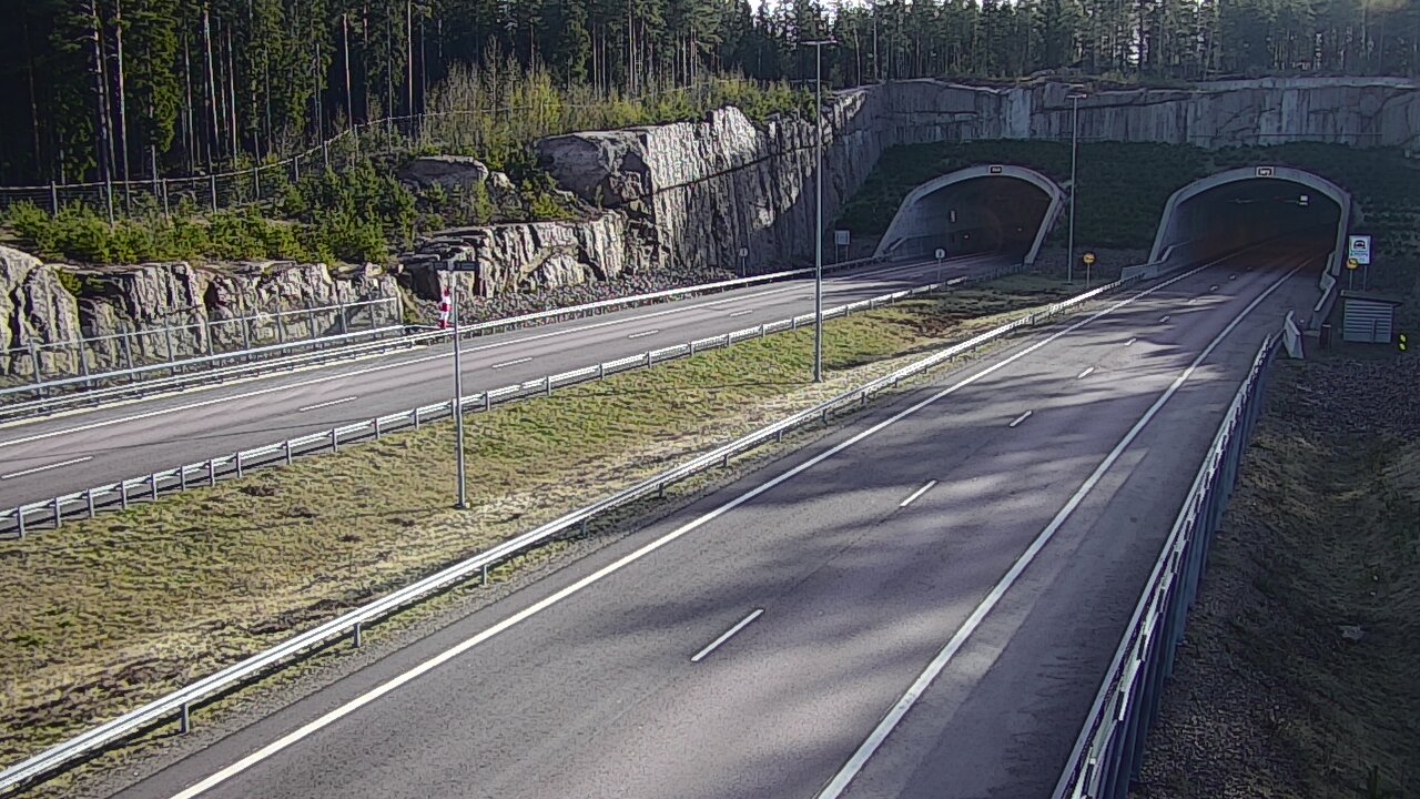 Kelikamerat Kuva Tie 7 Virolahti, Vaalimaan tunneli, suuaukko länsi, Virolahti, Kymenlaakso