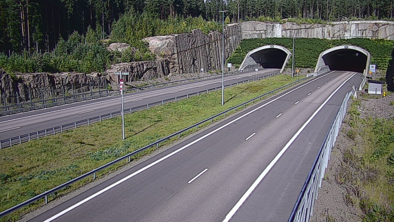 Kelikamerat Kuva Tie 7 Virolahti, Vaalimaan tunneli, suuaukko länsi, Virolahti, Kymenlaakso