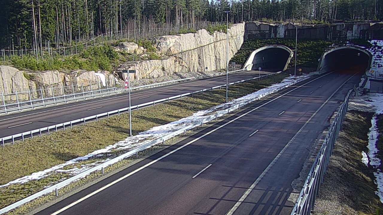 Kelikamerat Kuva Tie 7 Virolahti, Vaalimaan tunneli, suuaukko länsi, Virolahti, Kymenlaakso
