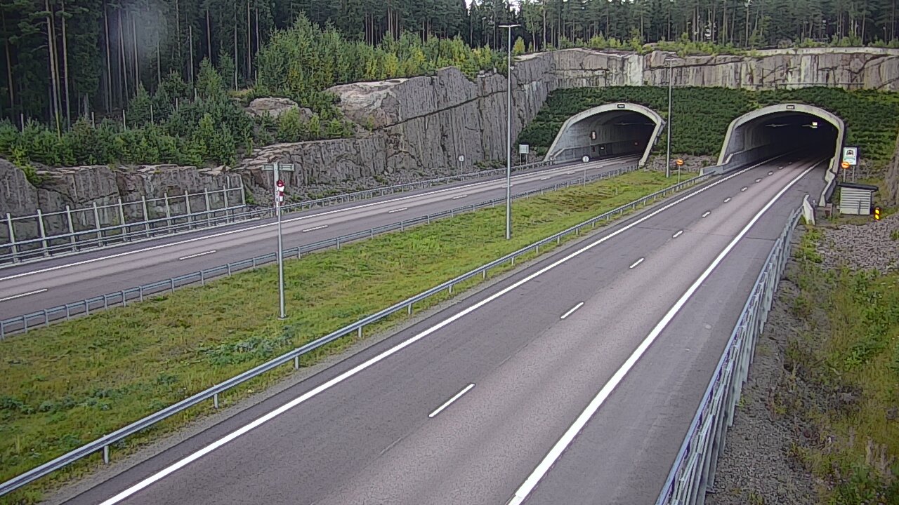 Kelikamerat Kuva Tie 7 Virolahti, Vaalimaan tunneli, suuaukko länsi, Virolahti, Kymenlaakso