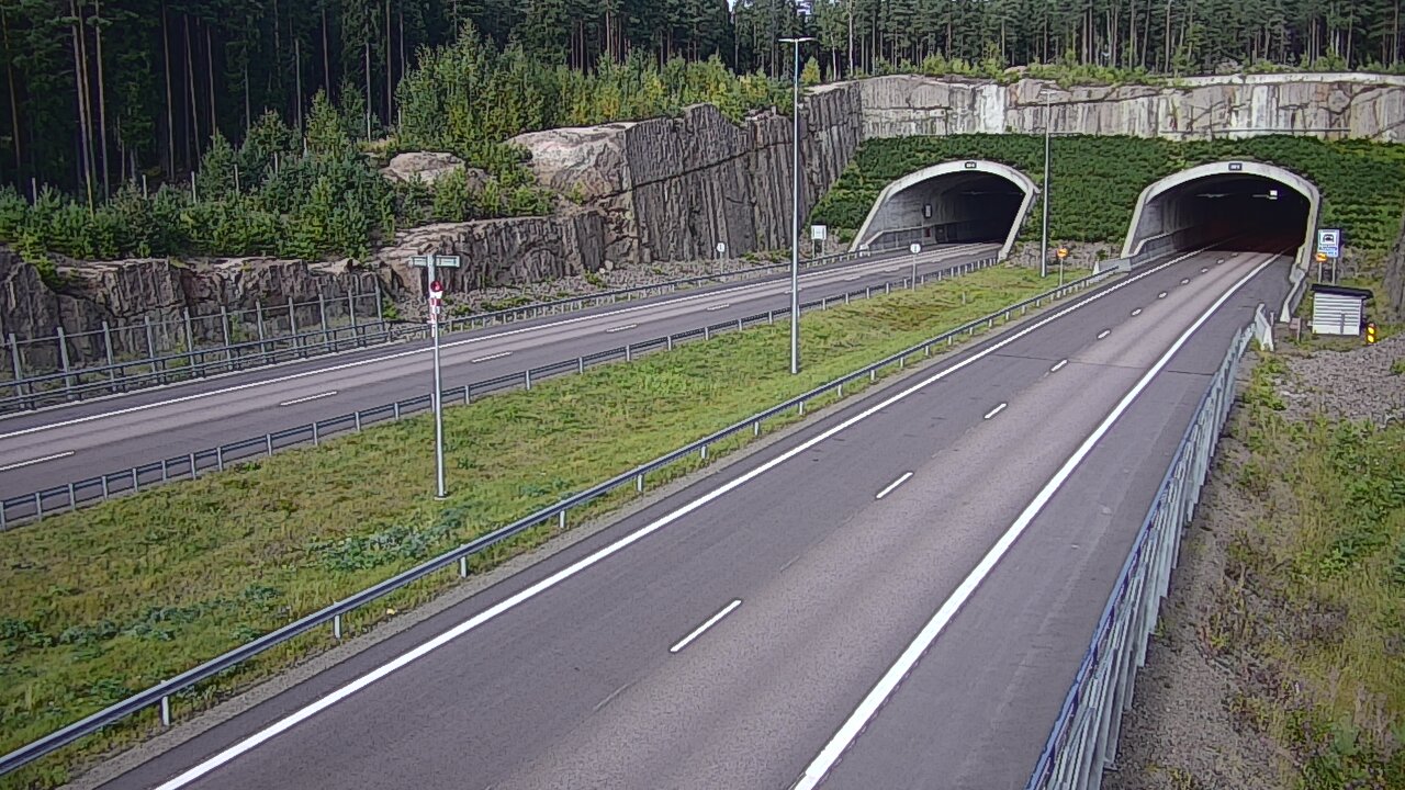 Kelikamerat Kuva Tie 7 Virolahti, Vaalimaan tunneli, suuaukko länsi, Virolahti, Kymenlaakso