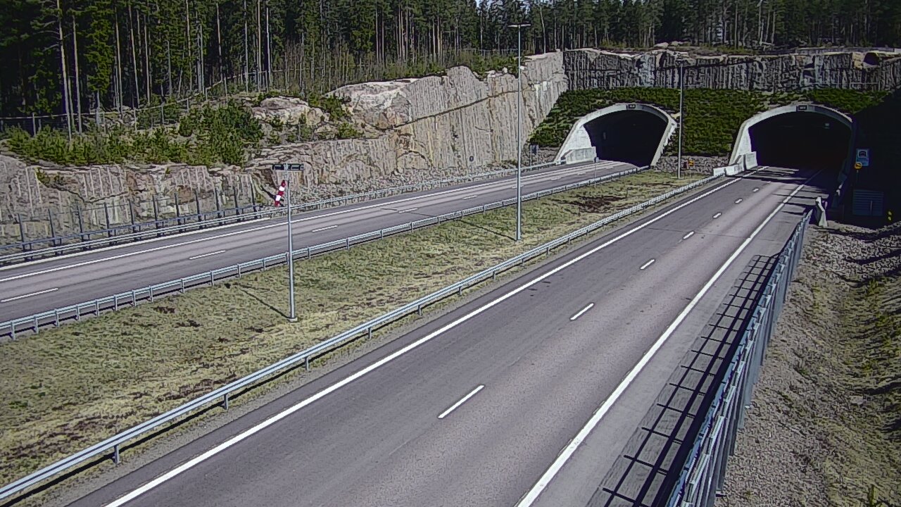 Kelikamerat Kuva Tie 7 Virolahti, Vaalimaan tunneli, suuaukko länsi, Virolahti, Kymenlaakso