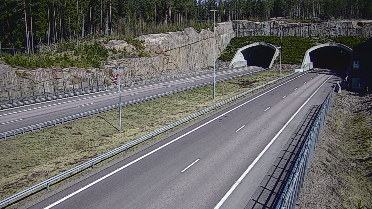 Kelikamerat Kuva Tie 7 Virolahti, Vaalimaan tunneli, suuaukko länsi, Virolahti, Kymenlaakso
