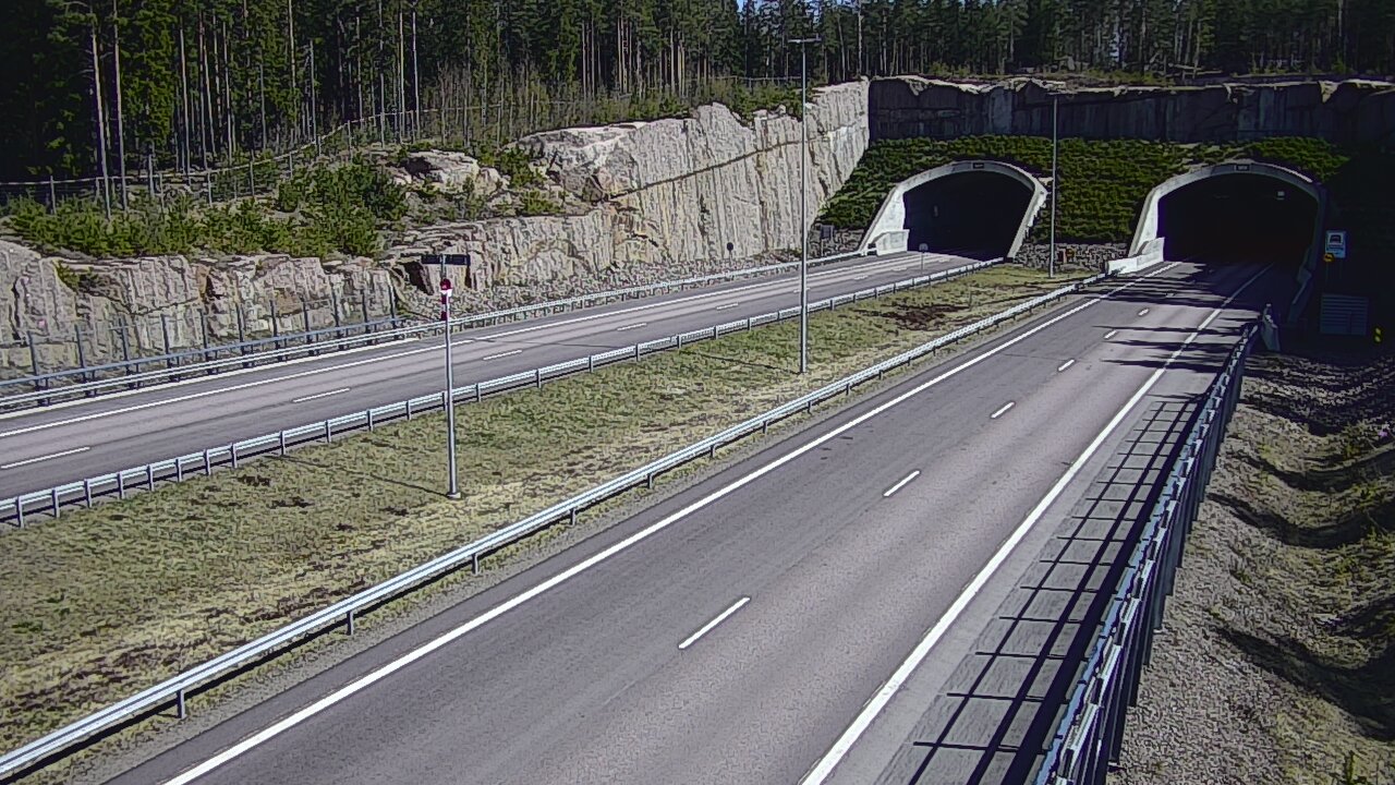 Kelikamerat Kuva Tie 7 Virolahti, Vaalimaan tunneli, suuaukko länsi, Virolahti, Kymenlaakso