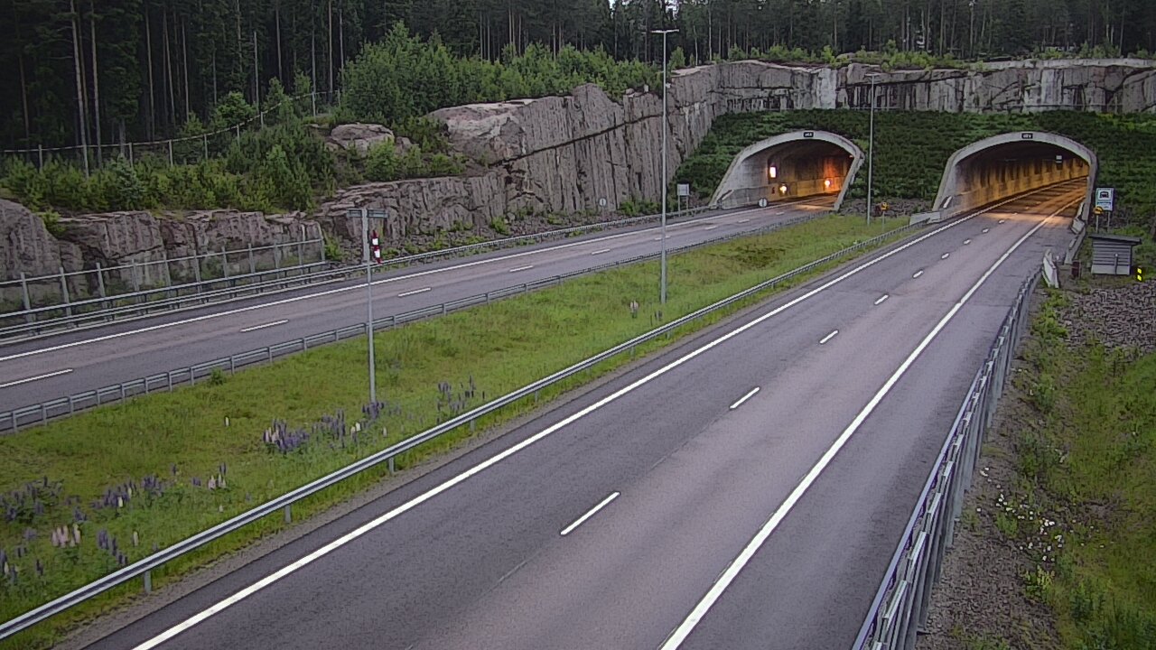 Kelikamerat Kuva Tie 7 Virolahti, Vaalimaan tunneli, suuaukko länsi, Virolahti, Kymenlaakso