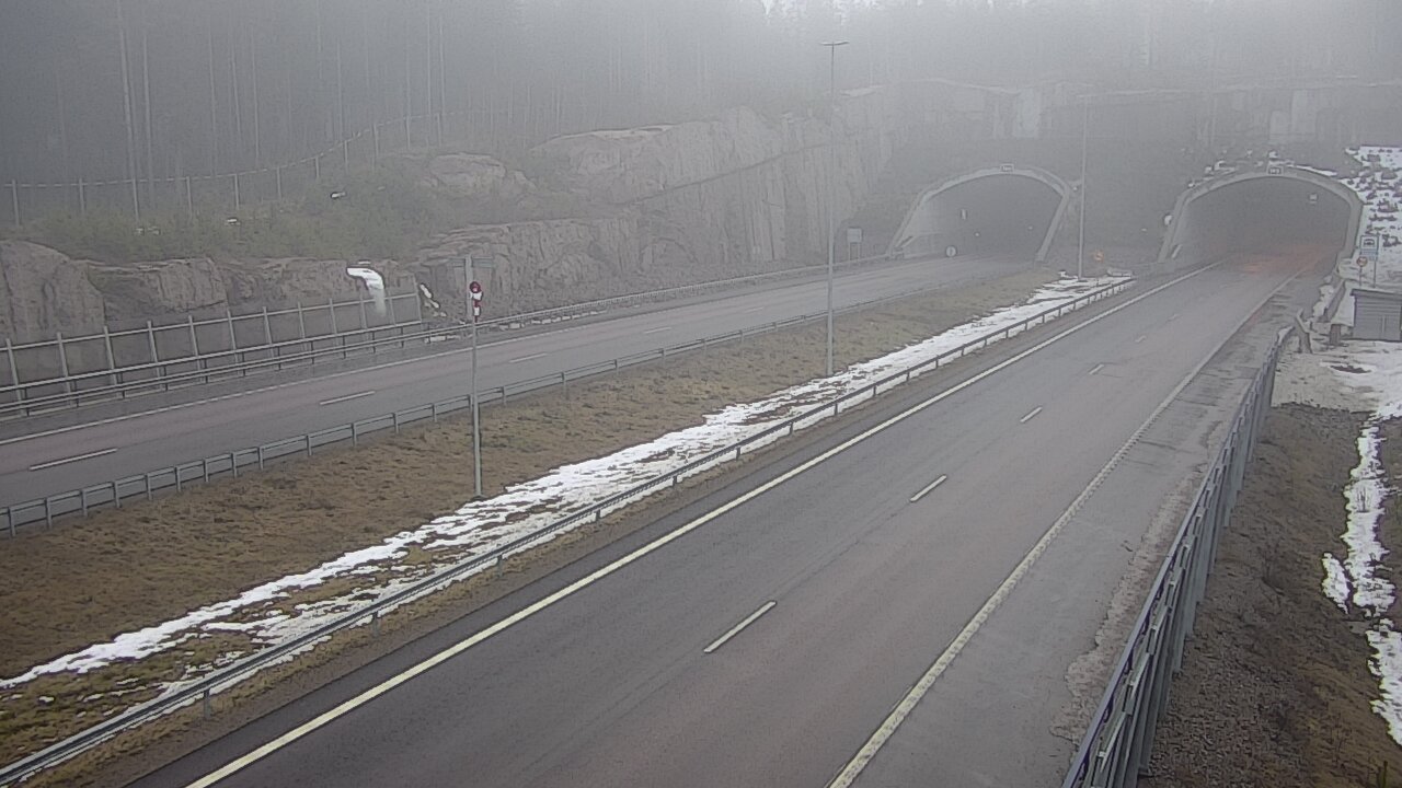 Kelikamerat Kuva Tie 7 Virolahti, Vaalimaan tunneli, suuaukko länsi, Virolahti, Kymenlaakso