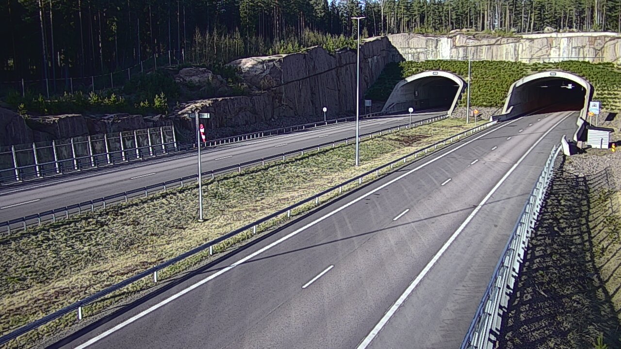 Kelikamerat Kuva Tie 7 Virolahti, Vaalimaan tunneli, suuaukko länsi, Virolahti, Kymenlaakso