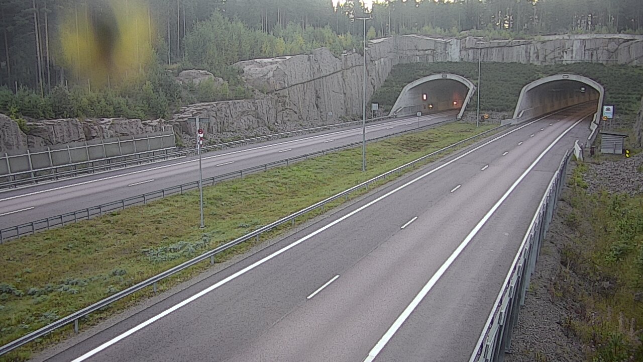 Kelikamerat Kuva Tie 7 Virolahti, Vaalimaan tunneli, suuaukko länsi, Virolahti, Kymenlaakso