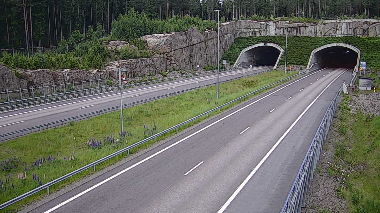 Kelikamerat Kuva Tie 7 Virolahti, Vaalimaan tunneli, suuaukko länsi, Virolahti, Kymenlaakso