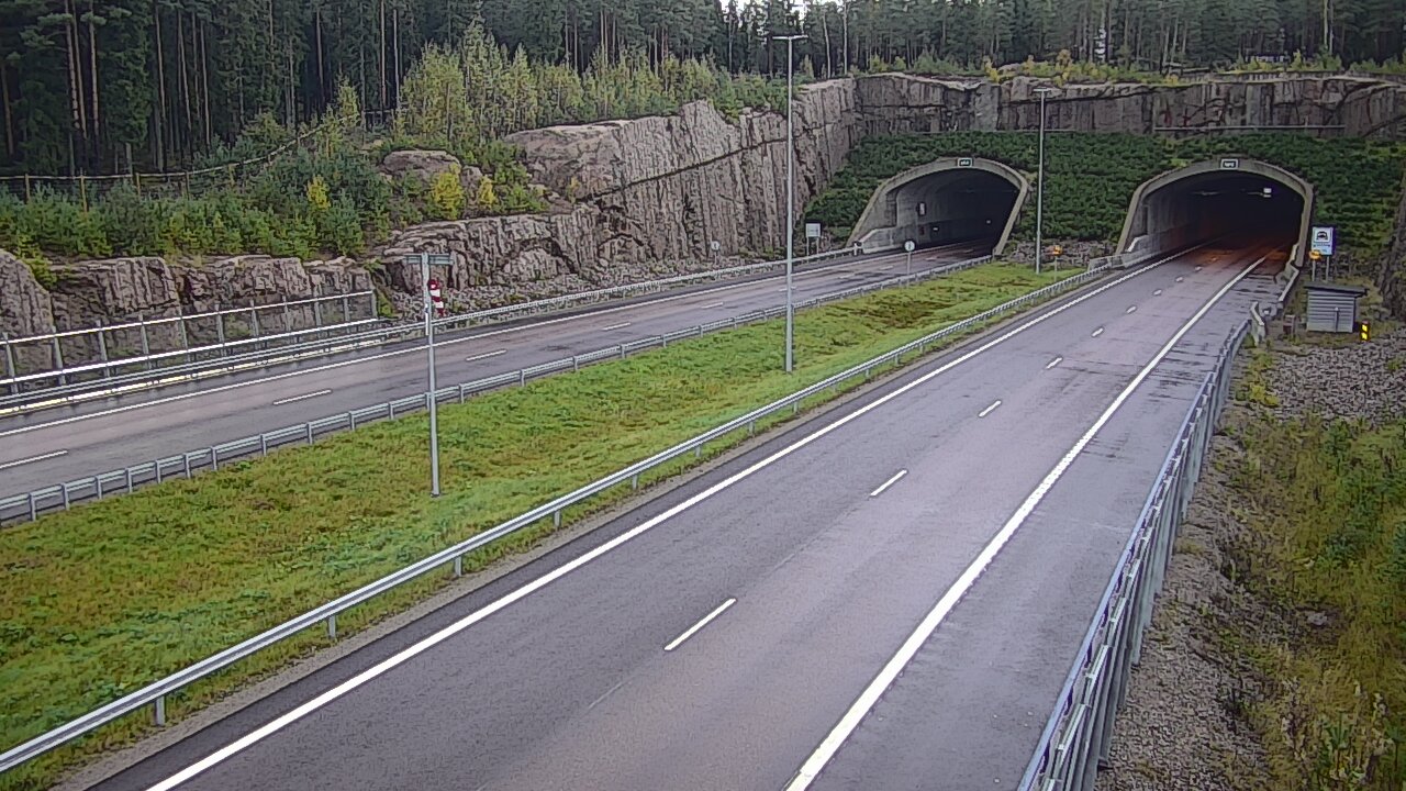 Kelikamerat Kuva Tie 7 Virolahti, Vaalimaan tunneli, suuaukko länsi, Virolahti, Kymenlaakso