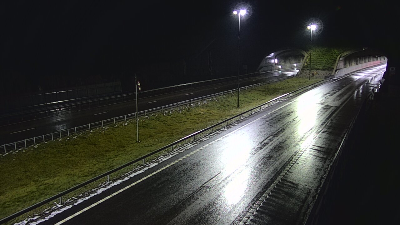 Weather Camera Image Road 7 Virolahti, Vaalimaan tunneli, suuaukko west, Virolahti, Kymenlaakso